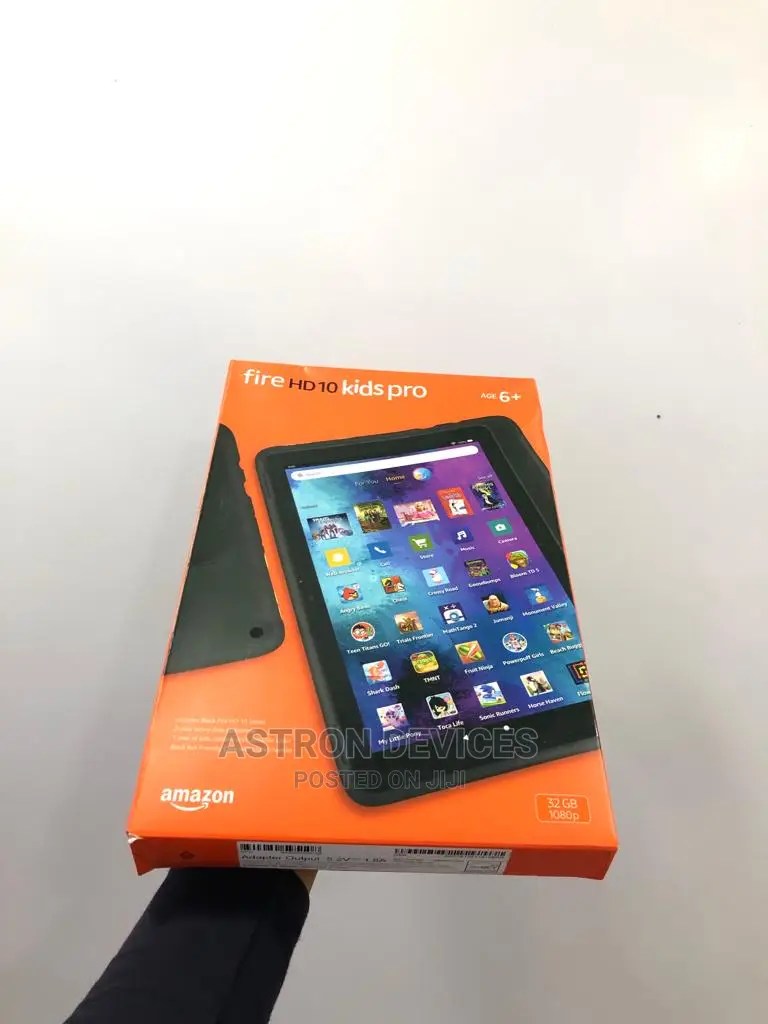 New Amazon Fire HD 10 Kids Pro 32 GB Black