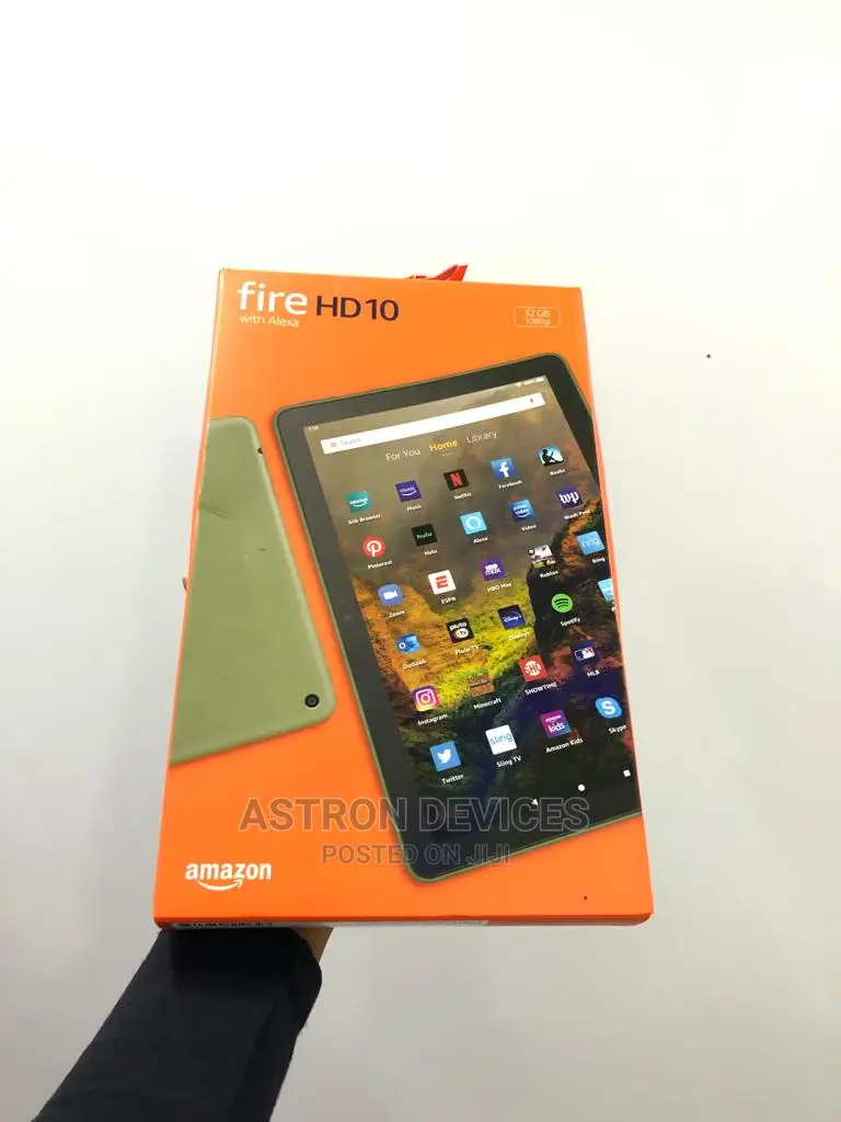 New Amazon Fire HD 10 (2019) 32 GB Green