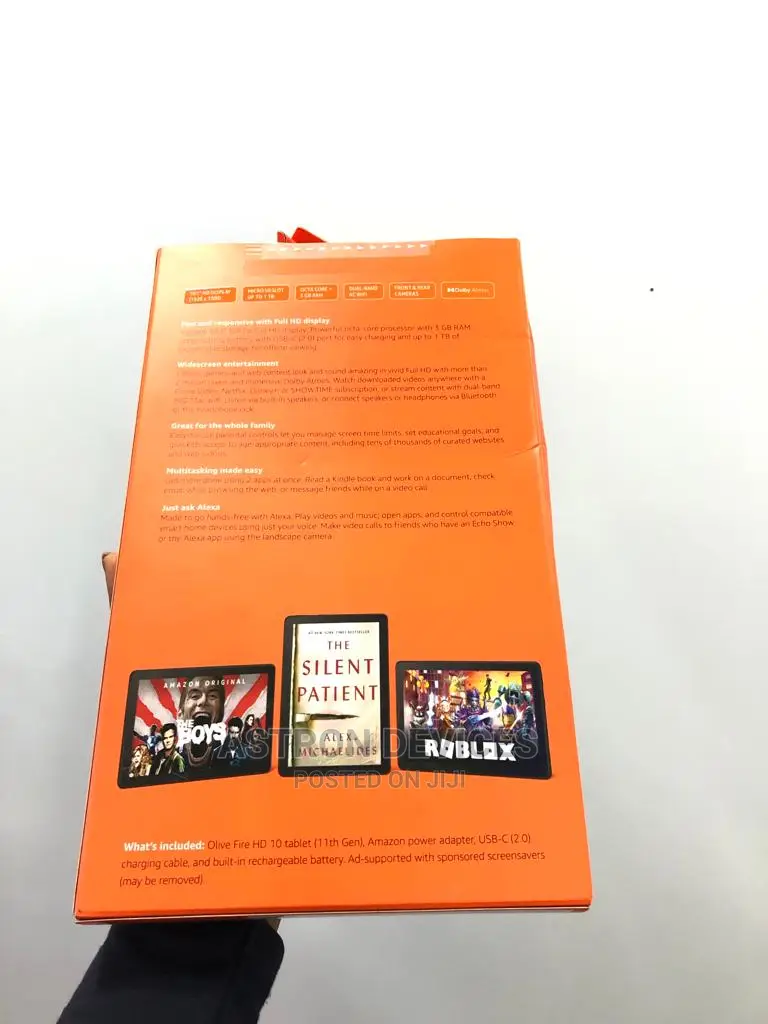 New Amazon Fire HD 10 (2019) 32 GB Green
