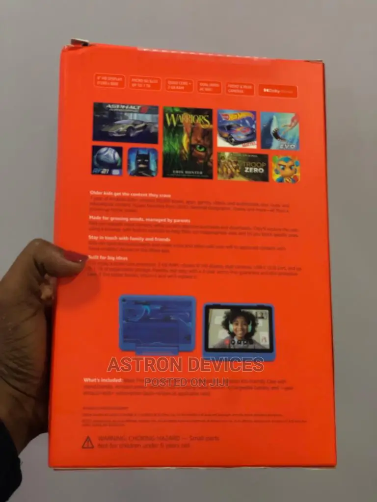 New Amazon Fire HD 8 Kids Pro 32 GB Blue