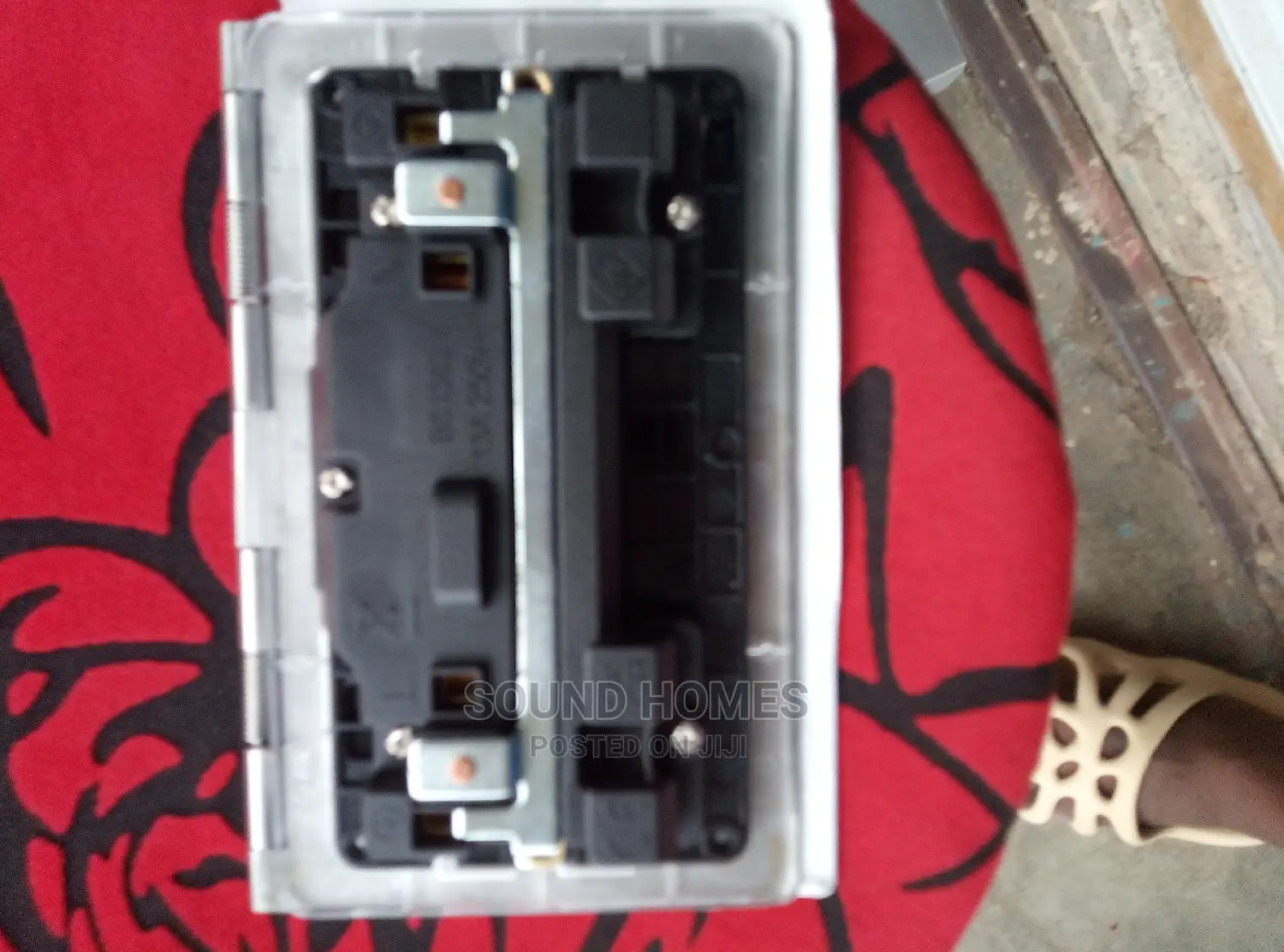 13amps Double Metal Floor Socket