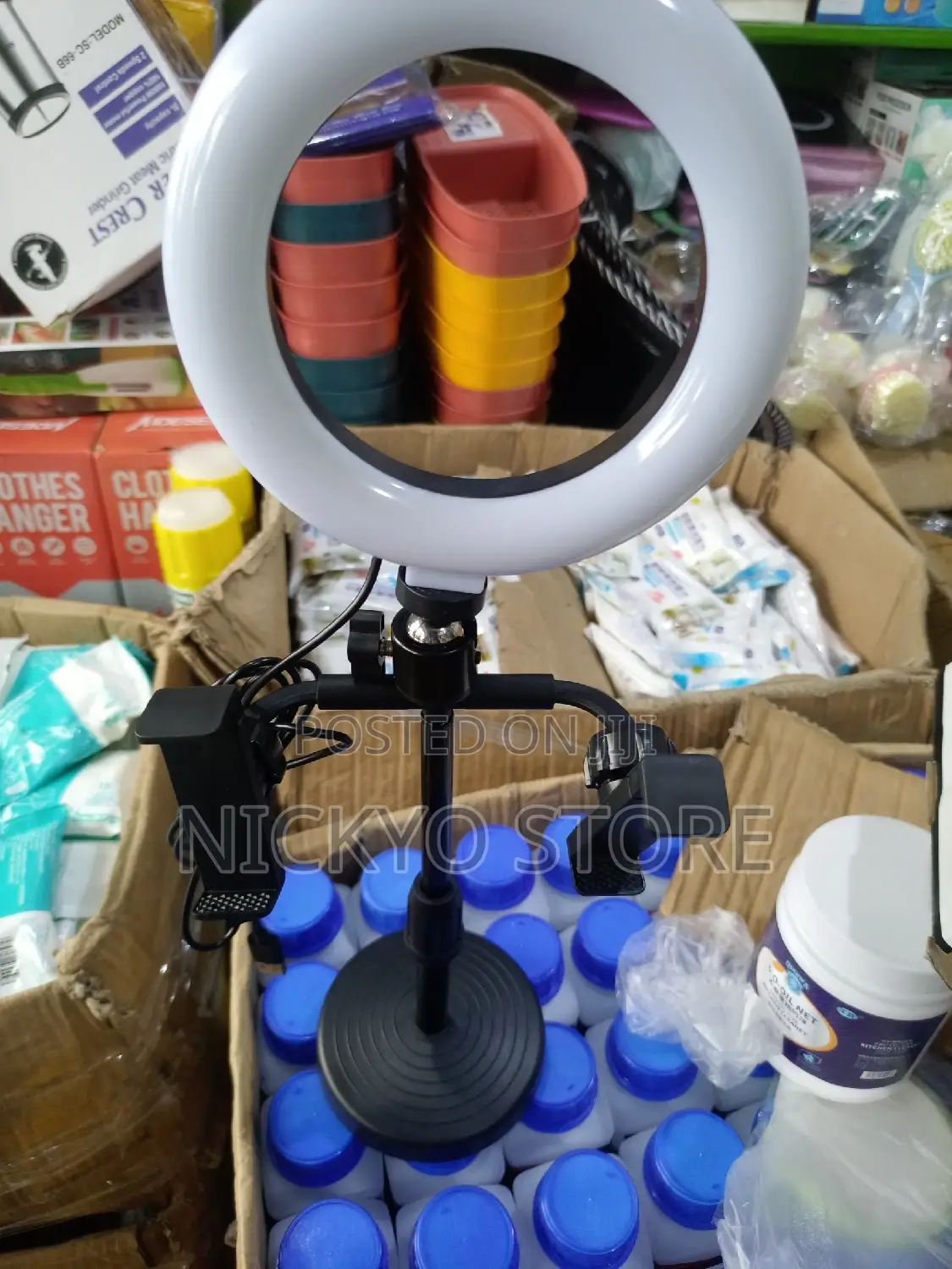6 Inches Led Lights With Phone Holder