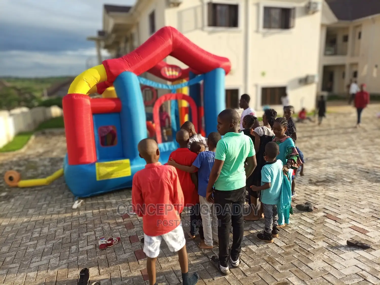 Bouncing Castle, DJ, Mc/Clown , Face Painting And Barney