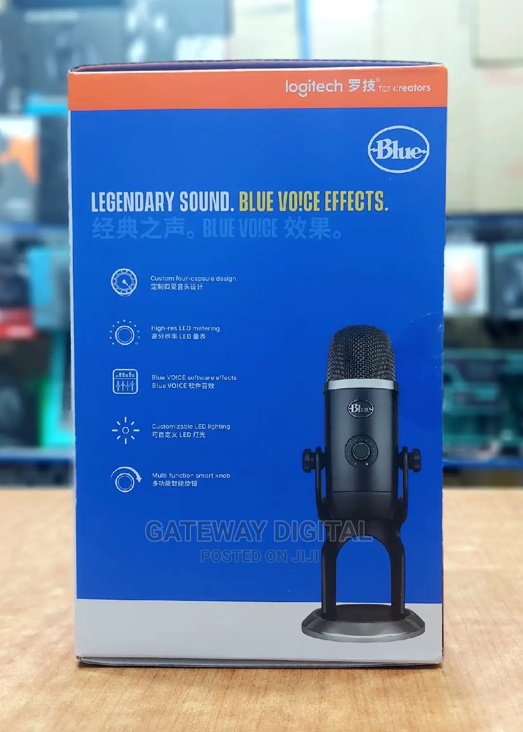 Blue Yeti X Professional Condenser Usb Microphone