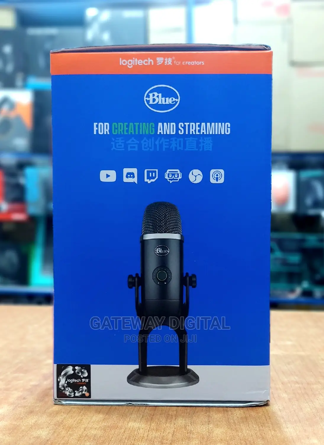 Blue Yeti X Professional Condenser Usb Microphone