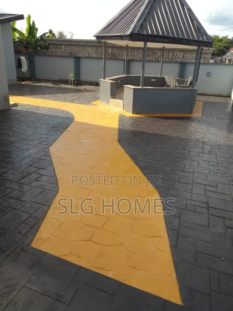 Decorative Stamped Floor