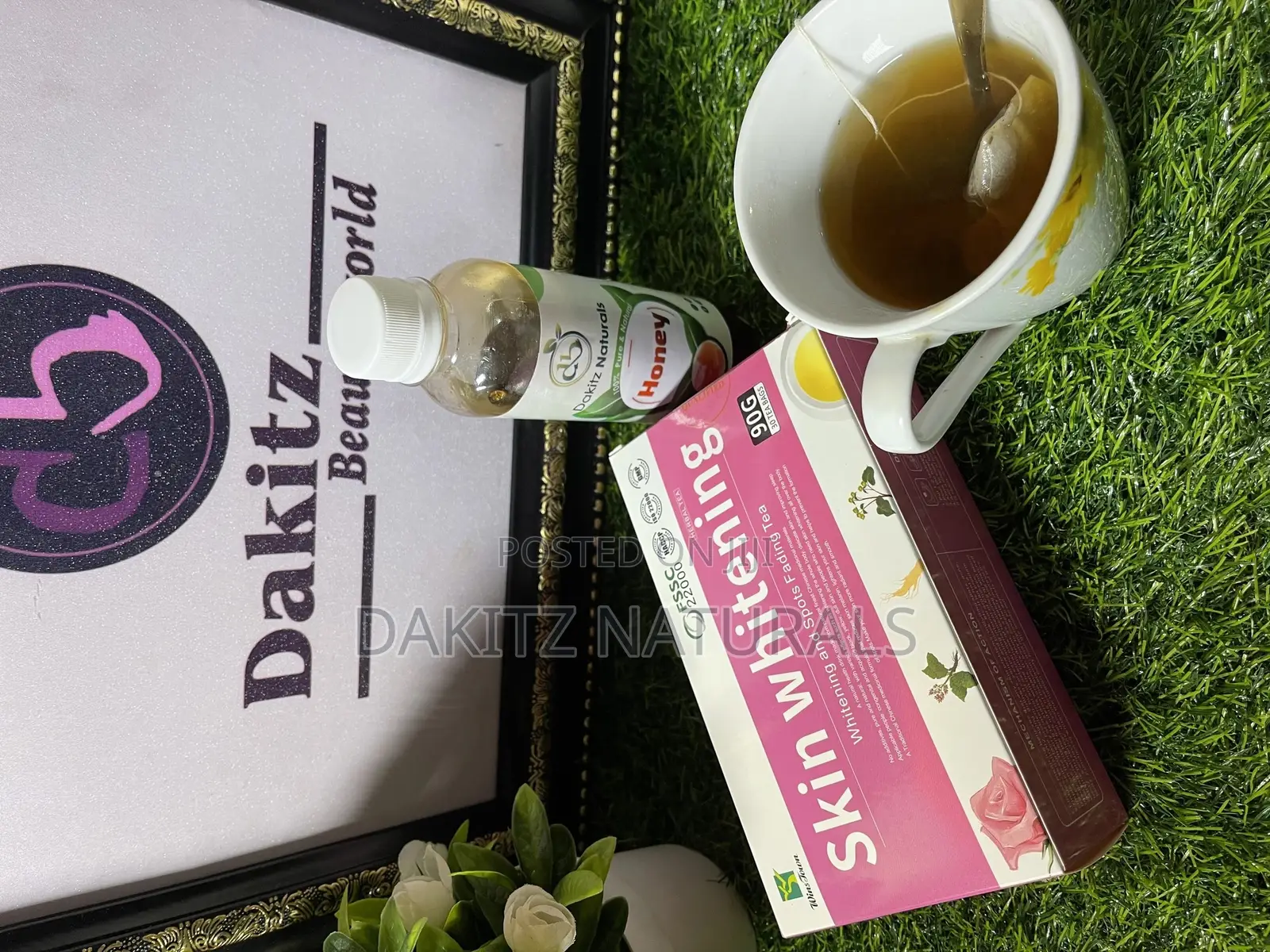 Skin Whitening and Spots Fading ,Anti Ageing Tea