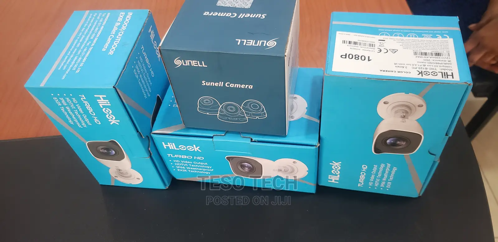 Latest Security and Surveillance CCTV Cameras Still Packaged