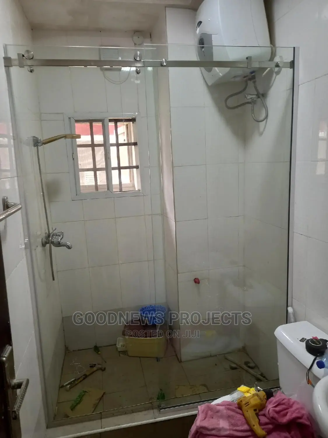 Shower Sliding Plain Glass