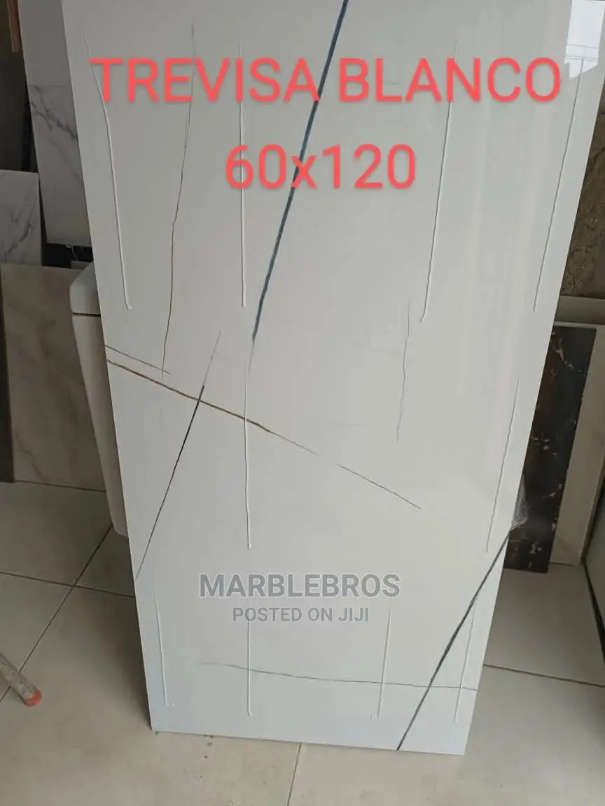Spanish Porcelain Tiles 60x120 White Rubby
