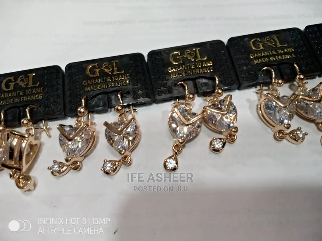GL Ladies Stone Earrings 005