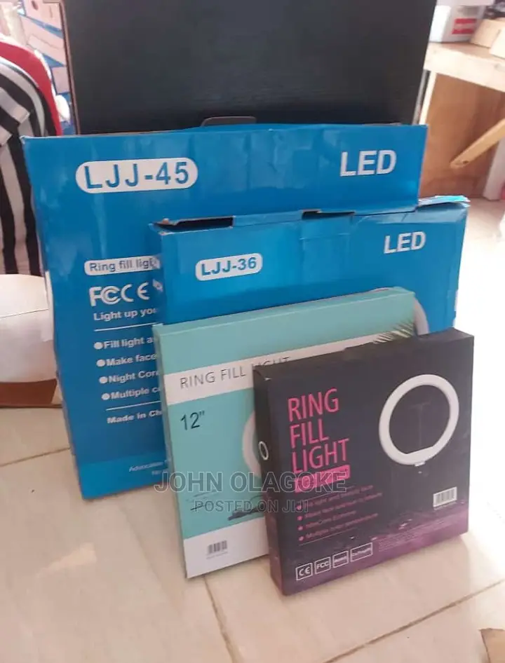 10 Inches Ring Light With Tripod Stand