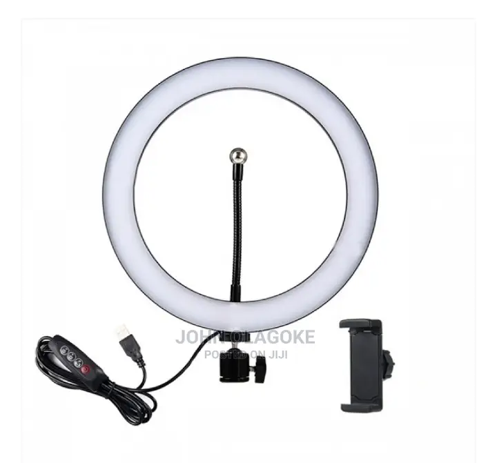 10 Inches Ring Light With Tripod Stand