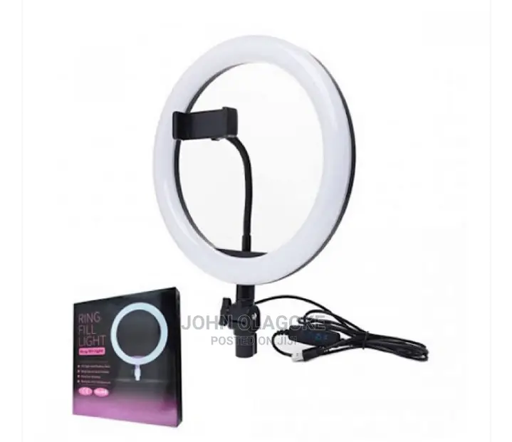 10 Inches Ring Light With Tripod Stand