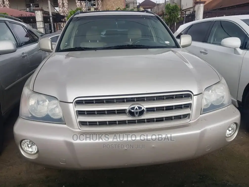 Toyota Highlander Limited V6 4x4 2004 Gold