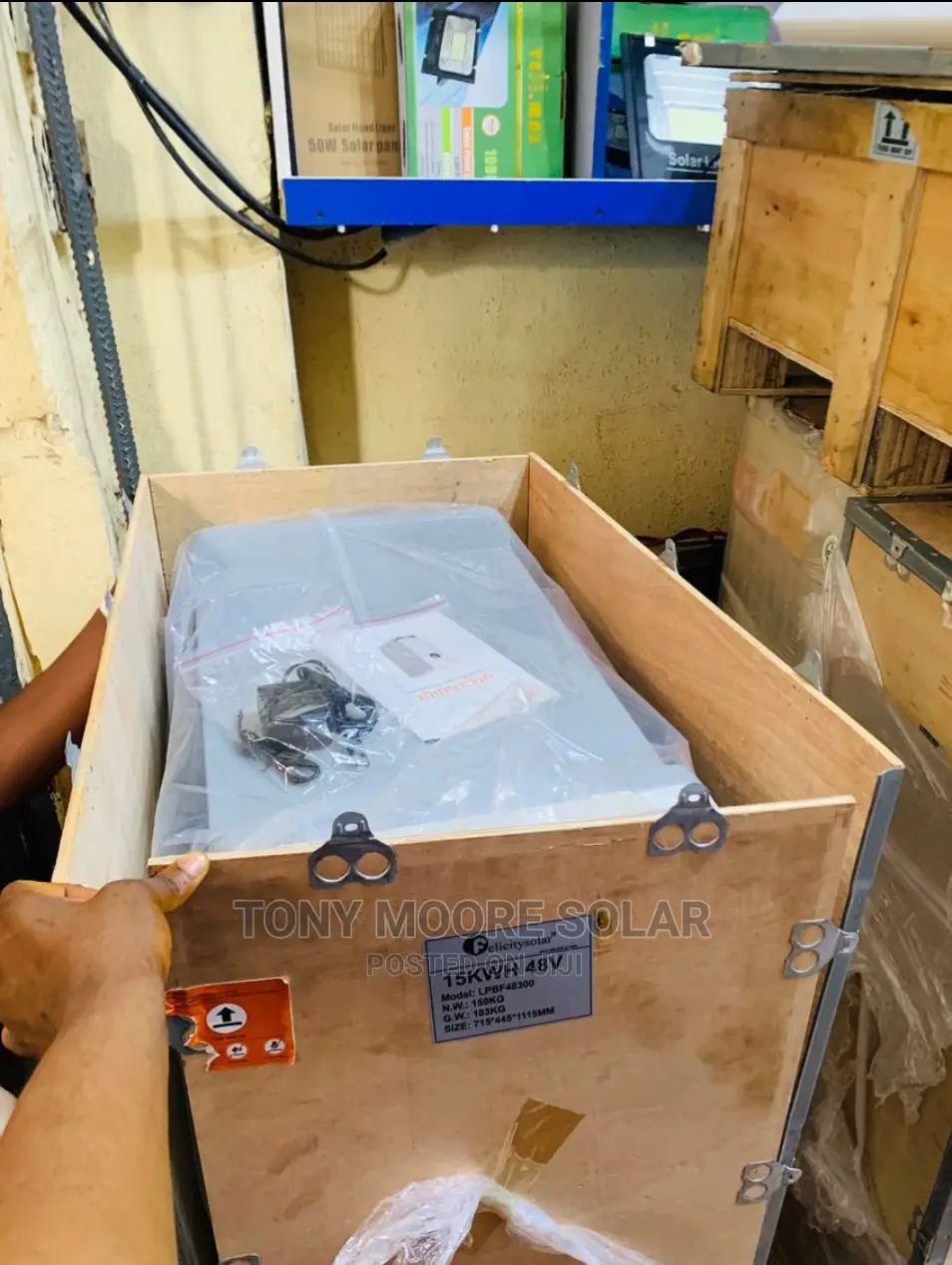 48v 15kwh Standing Felicity Lithium Battery