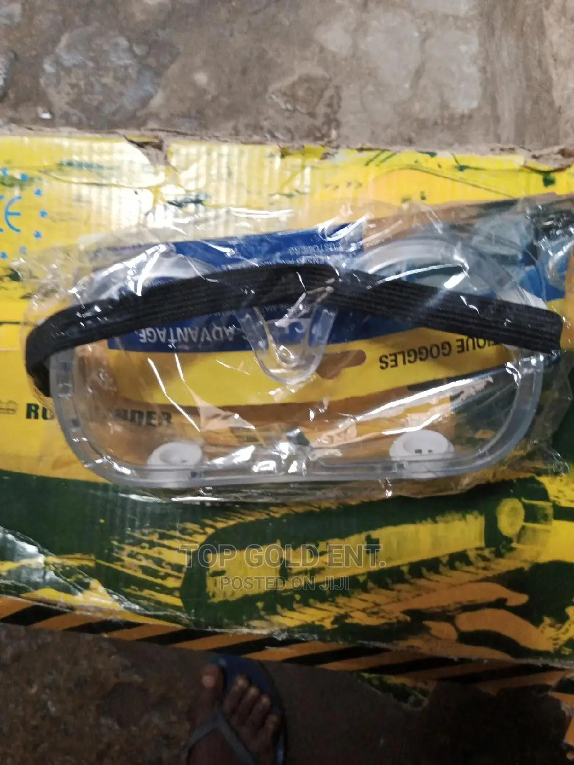 Rubber Safety Googles