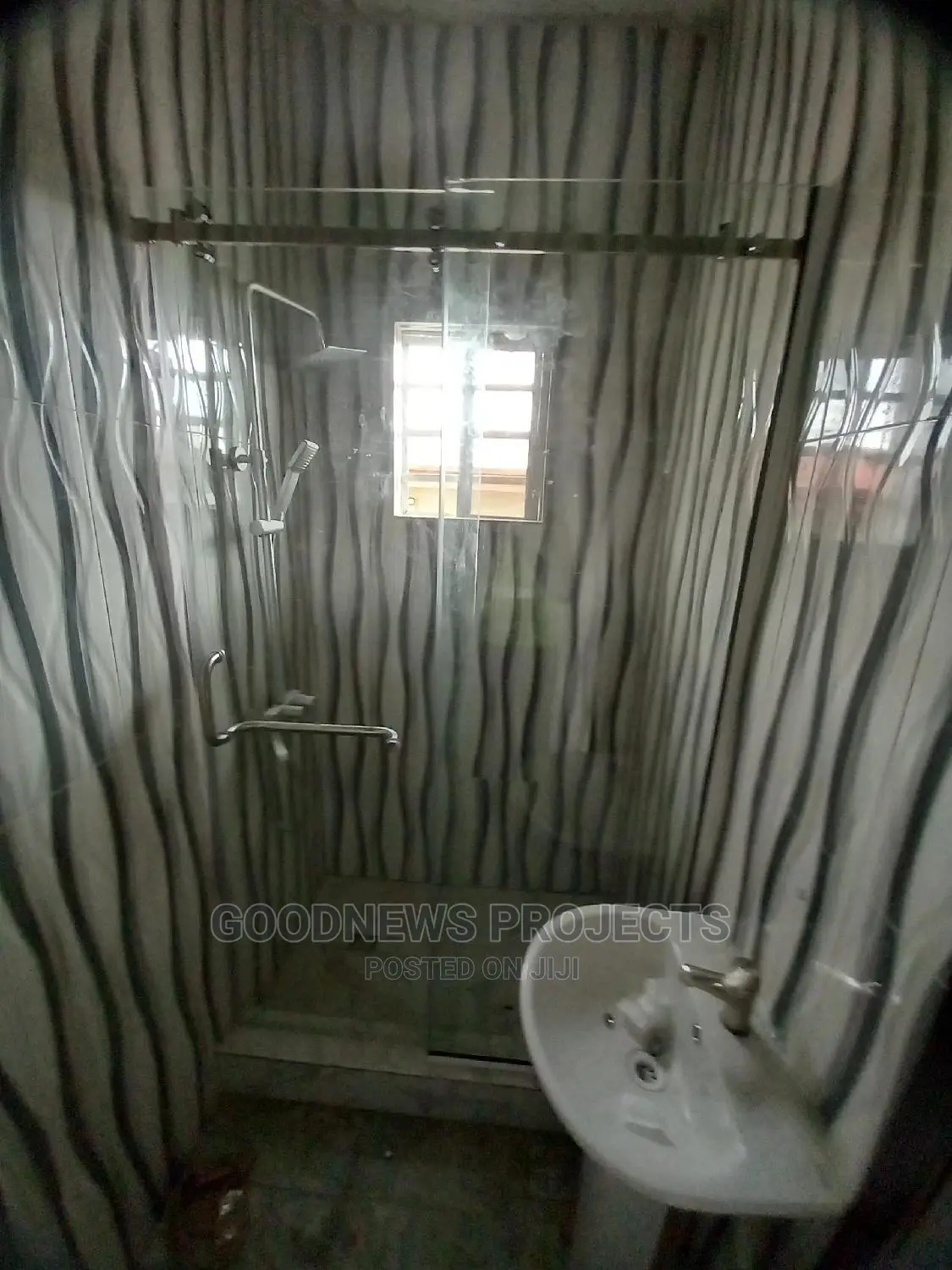 Sliding Tempered Shower Glass