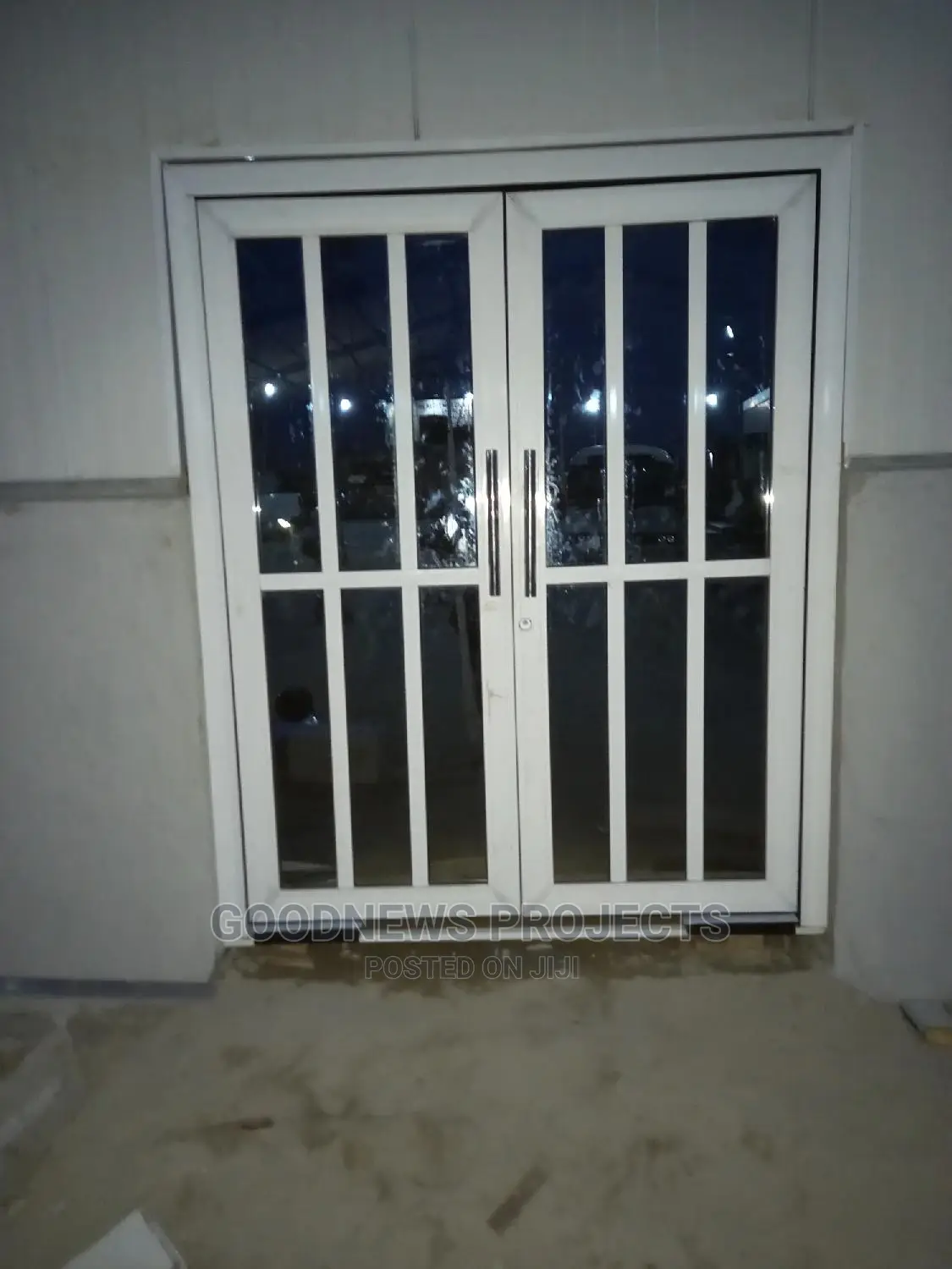 Double Leaf Aluminium Swing Door
