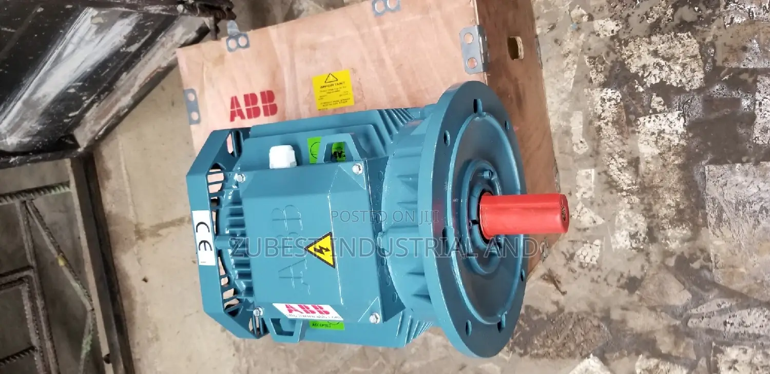7.5hp Abb Electric Motor Flange Original