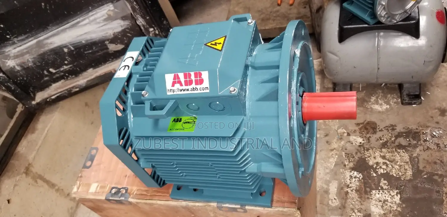 7.5hp Abb Electric Motor Flange Original