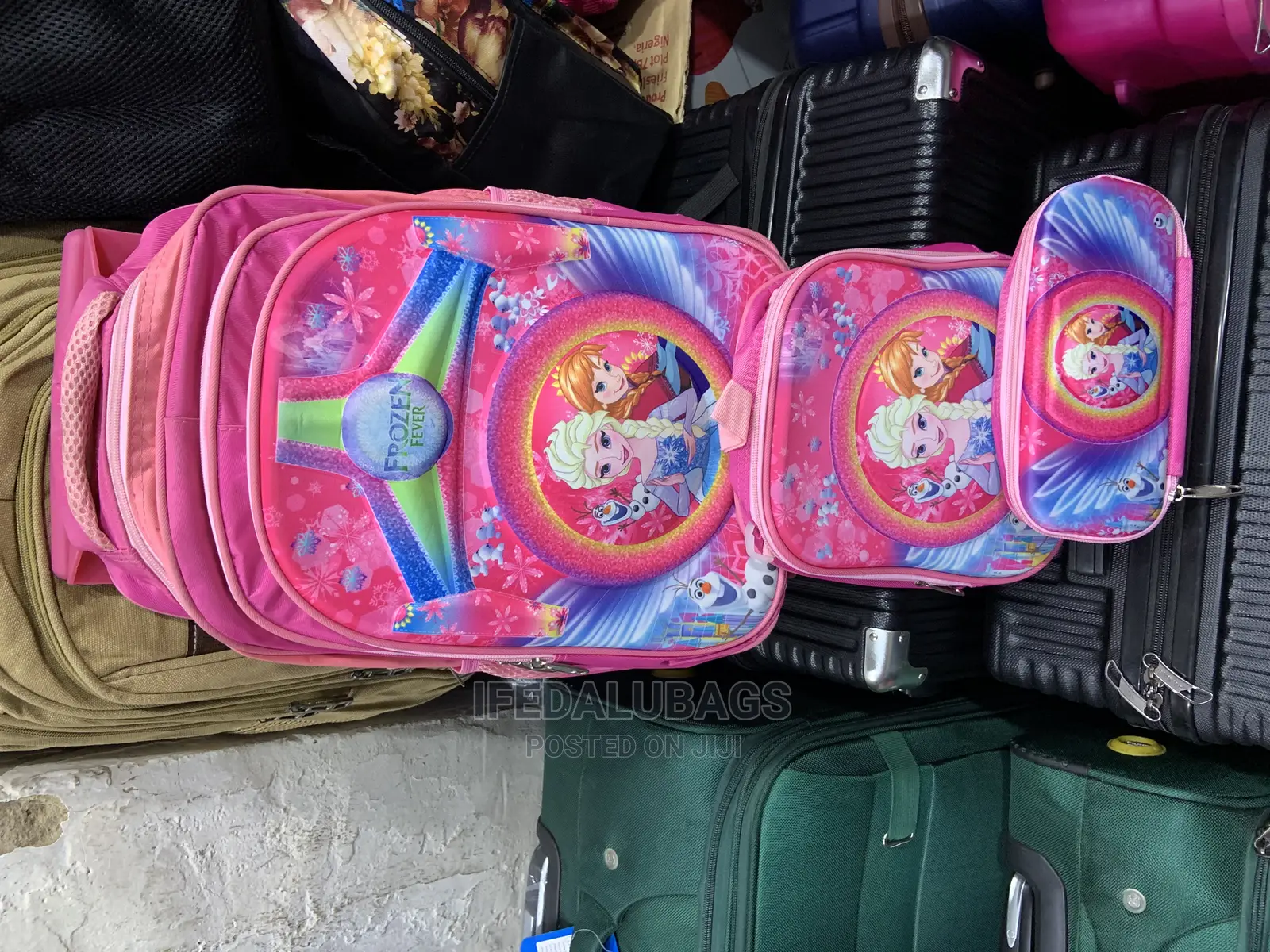 Medium Size Trolley School Bag