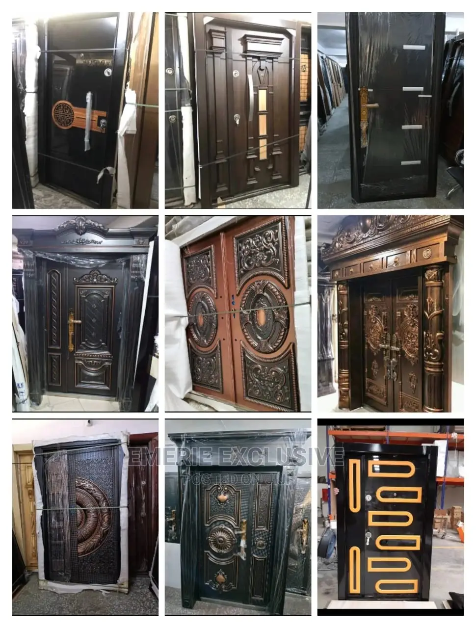 Turkey Foreign Security Doors Both Entrance and Room