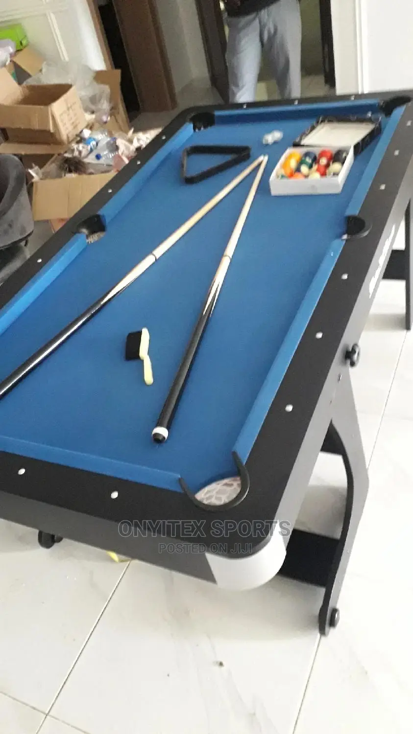 6fit Foldable Snooker Table With Accessories