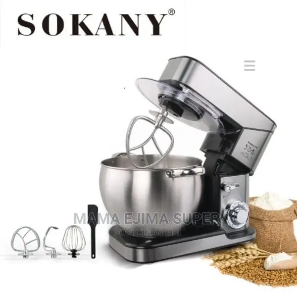 ￼
￼
￼
￼
Sokany 10 Litres Heavy Duty Stand Mixer - 2000w