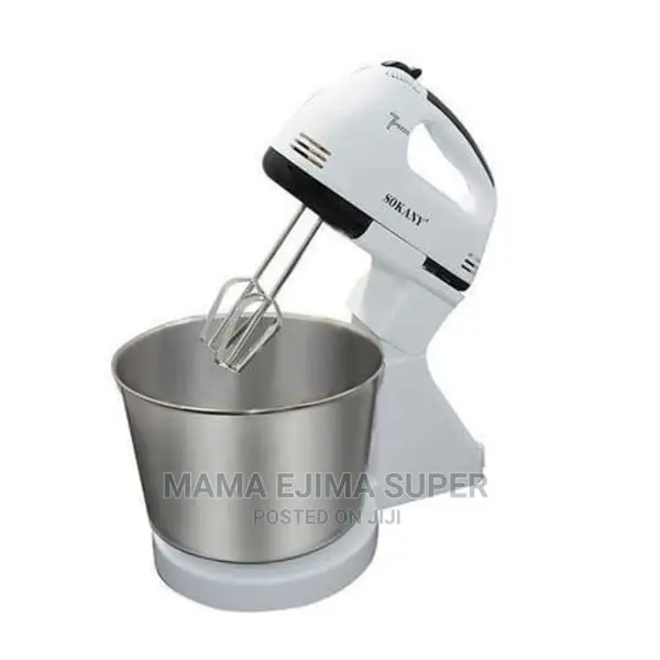Sokany Stand Mixer With Stainless Steel Bowl - Cx-6620
