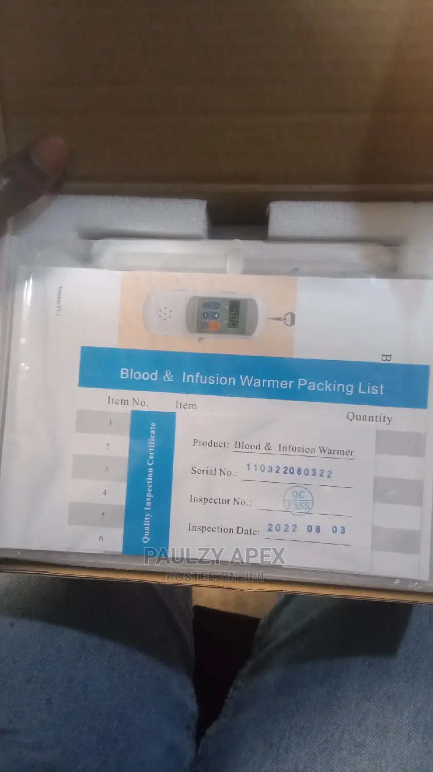 Blood and Infusion Warmer