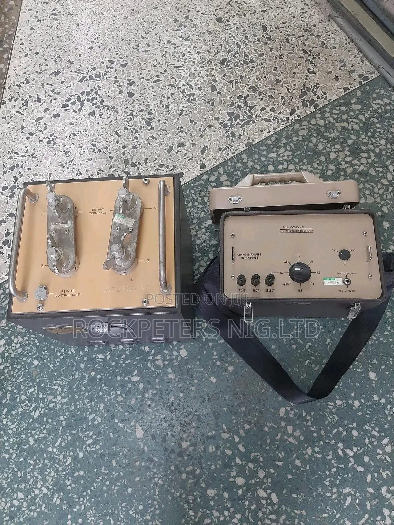 T R TEST EQUIPMENT 100adm-F Filter With Lu1000a Mk2