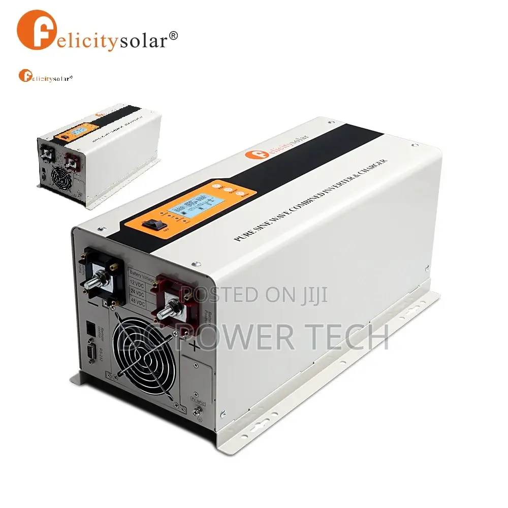 Pure Sine Wave Inverter 2.5KVA 24V With 80A MPPT