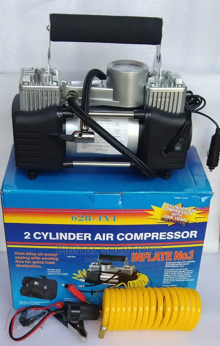 Emergency Air Compressor - Tyre Pump Inflator for Jeep Car