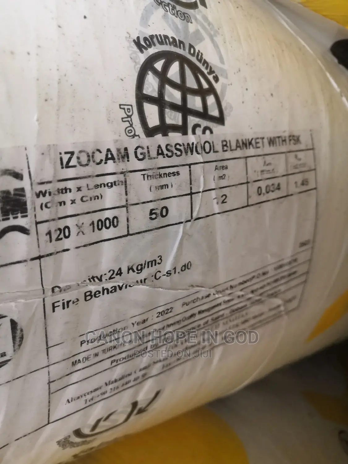 Rock Wool Izocam 50mm and 25mm Thickness