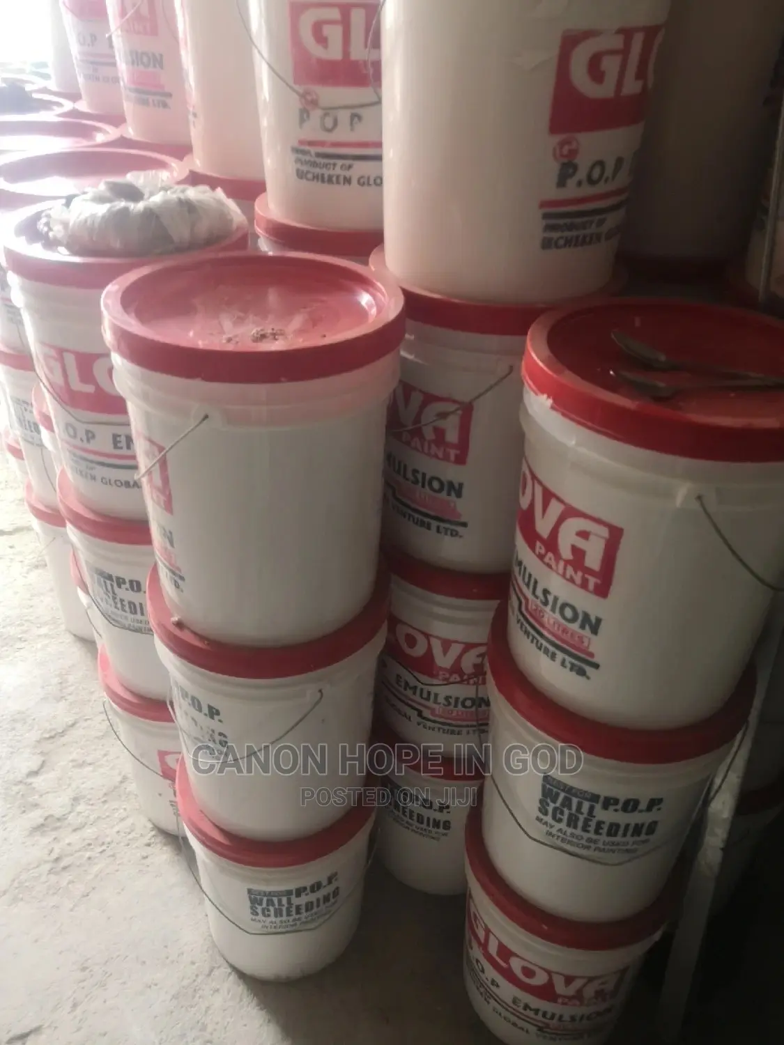 Glova Paint for Pop Work and Screeding
