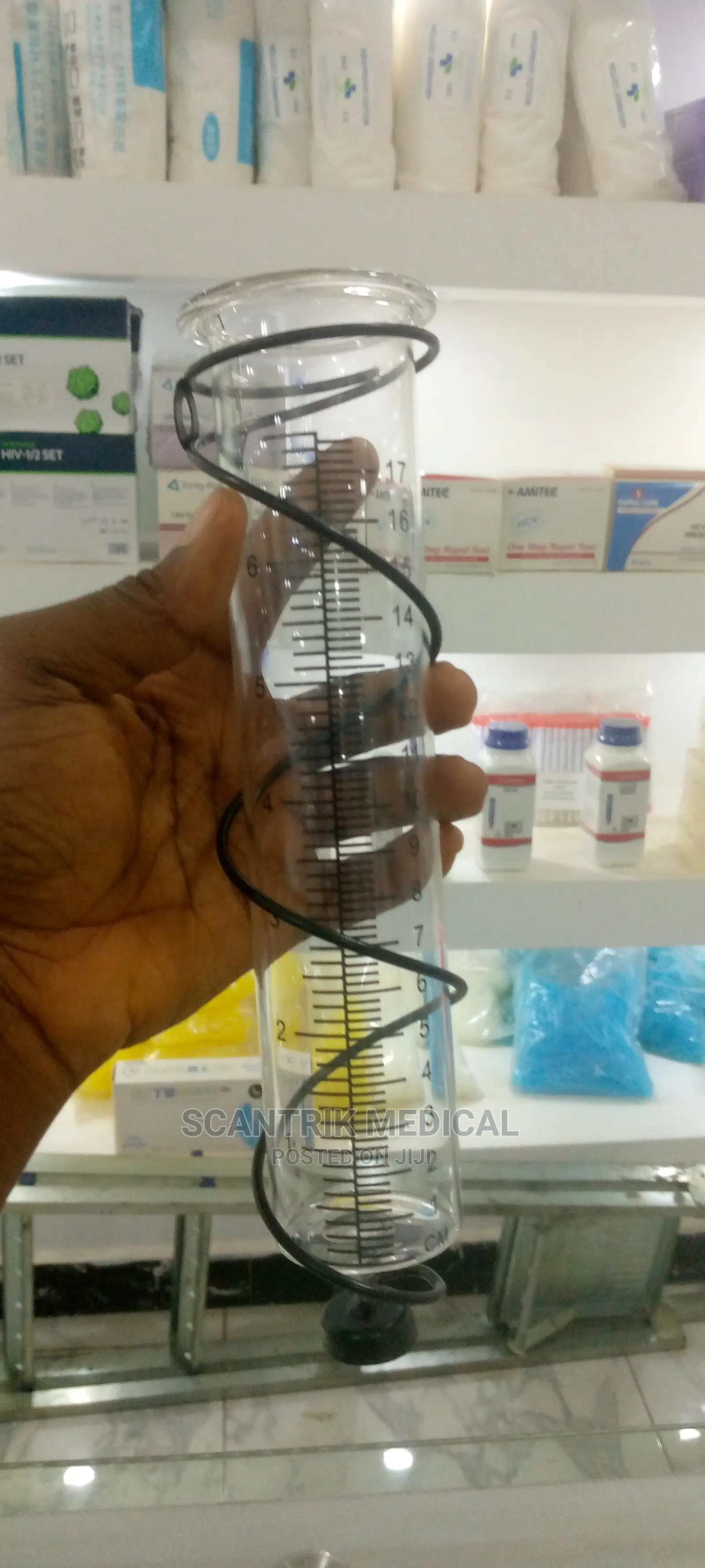 Quality Rain Gauge With Stand Rainfall Measuring Tube