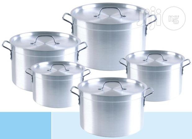 High Quality Heavy Gauge Alluminum Cookware By 5set.