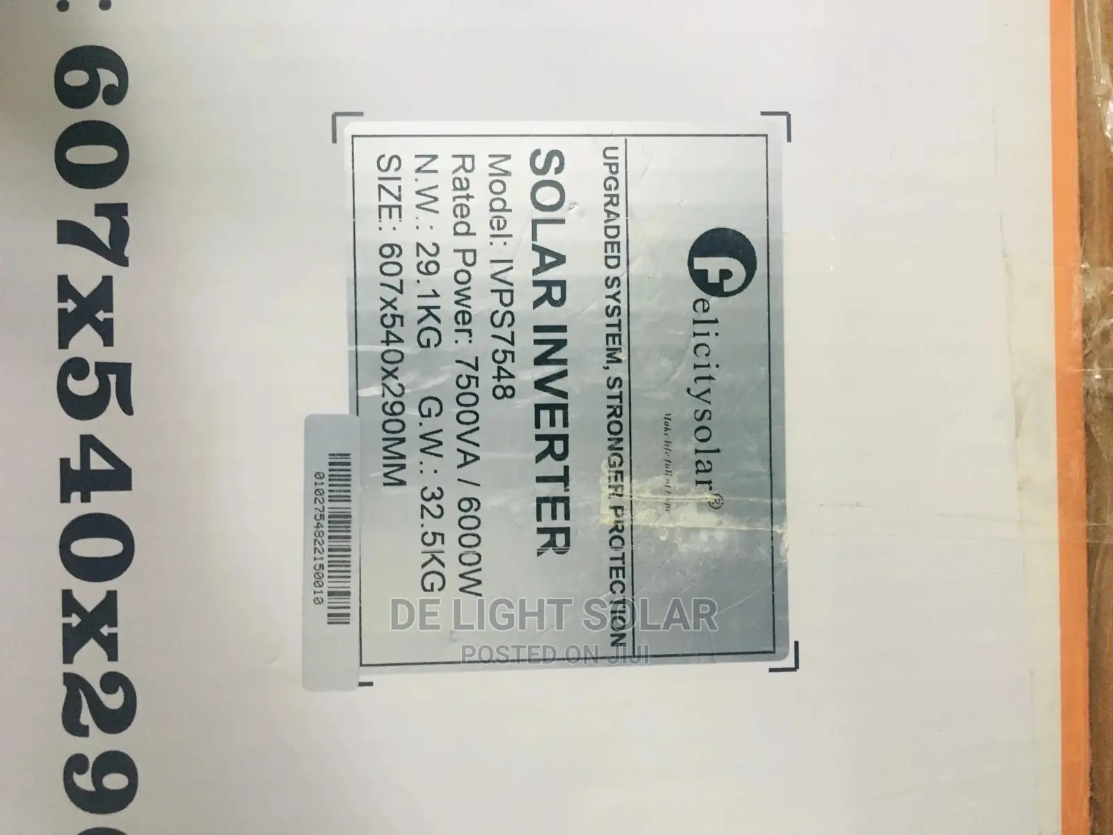 7.5kva Felicity Solar Inverter