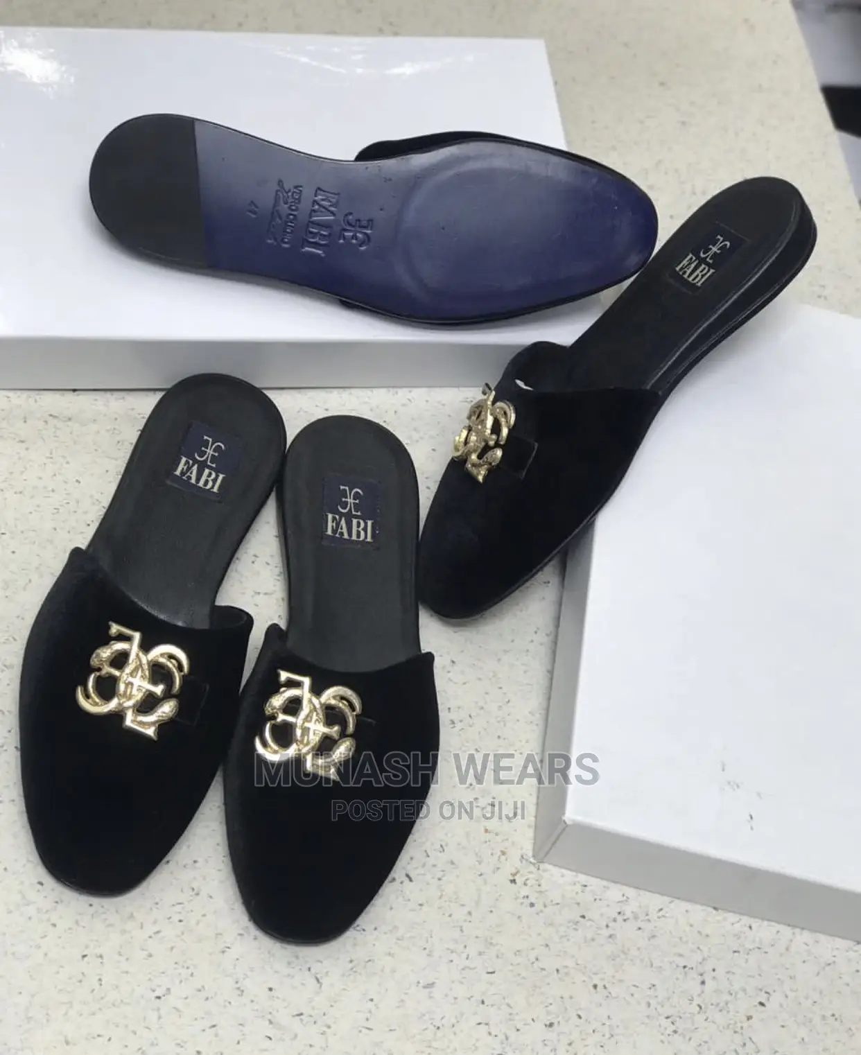 Italian Fabi Half Shoe