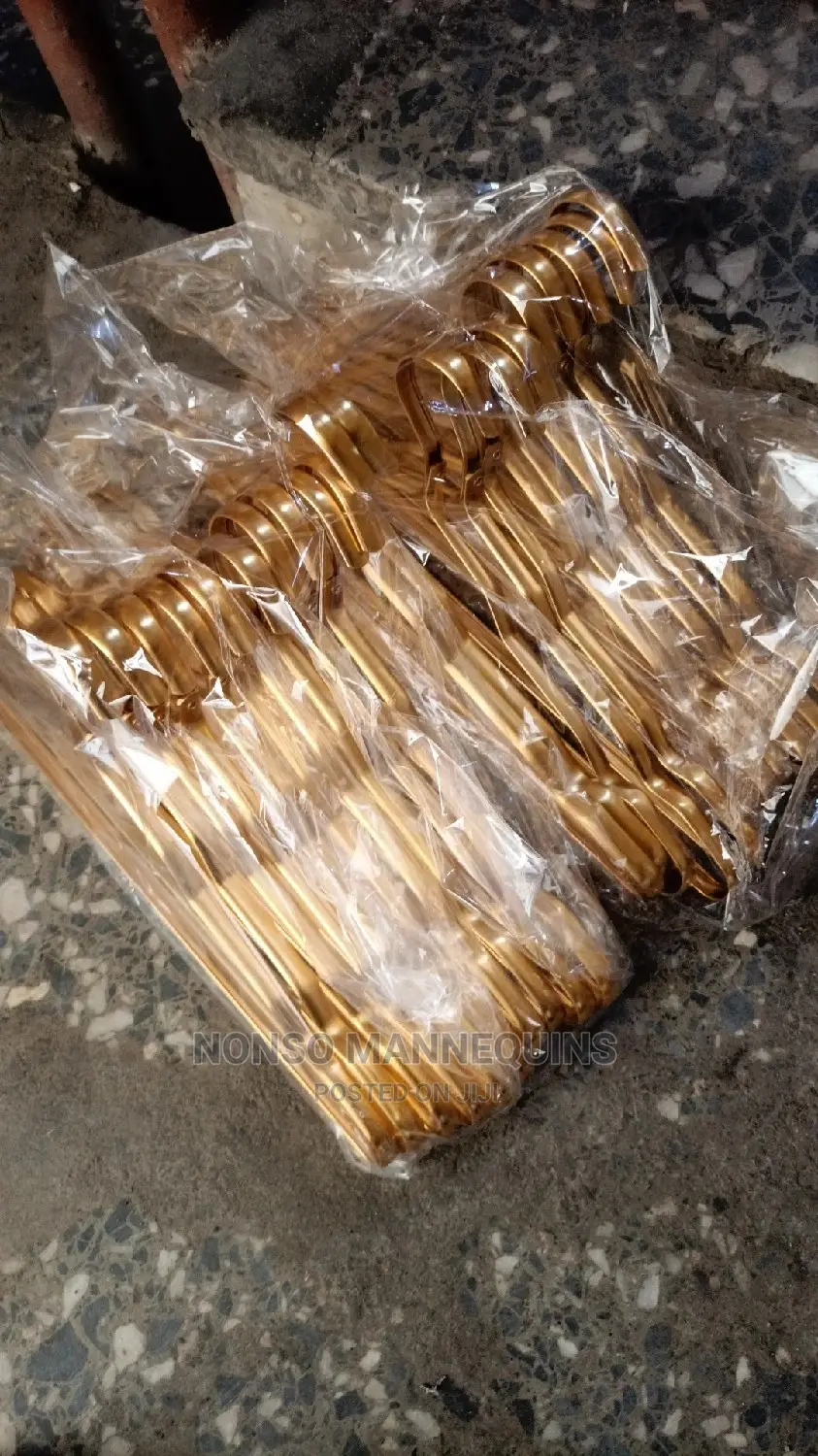 Gold Hangers for Fashion House/ Boutique
