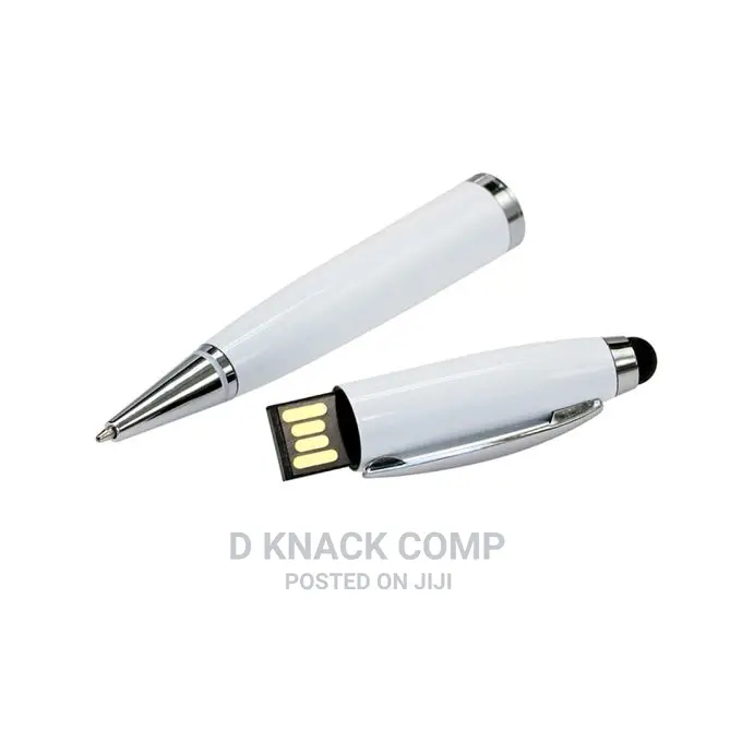 128gb Otg Usb Flash Drive Ballpoint Pen - White