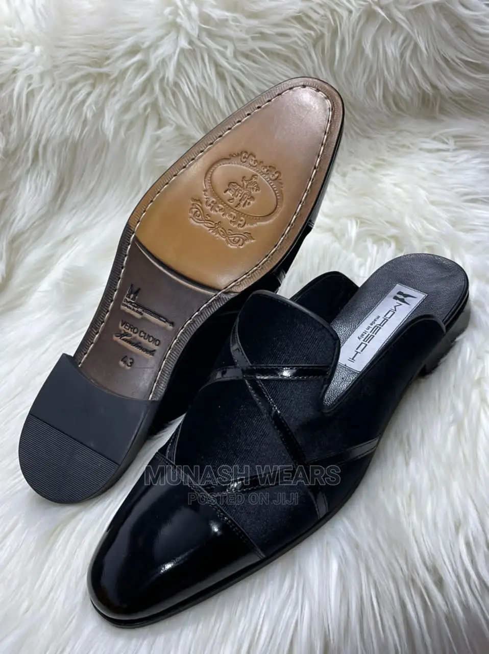 Pure Italian Moresh Half Shoe