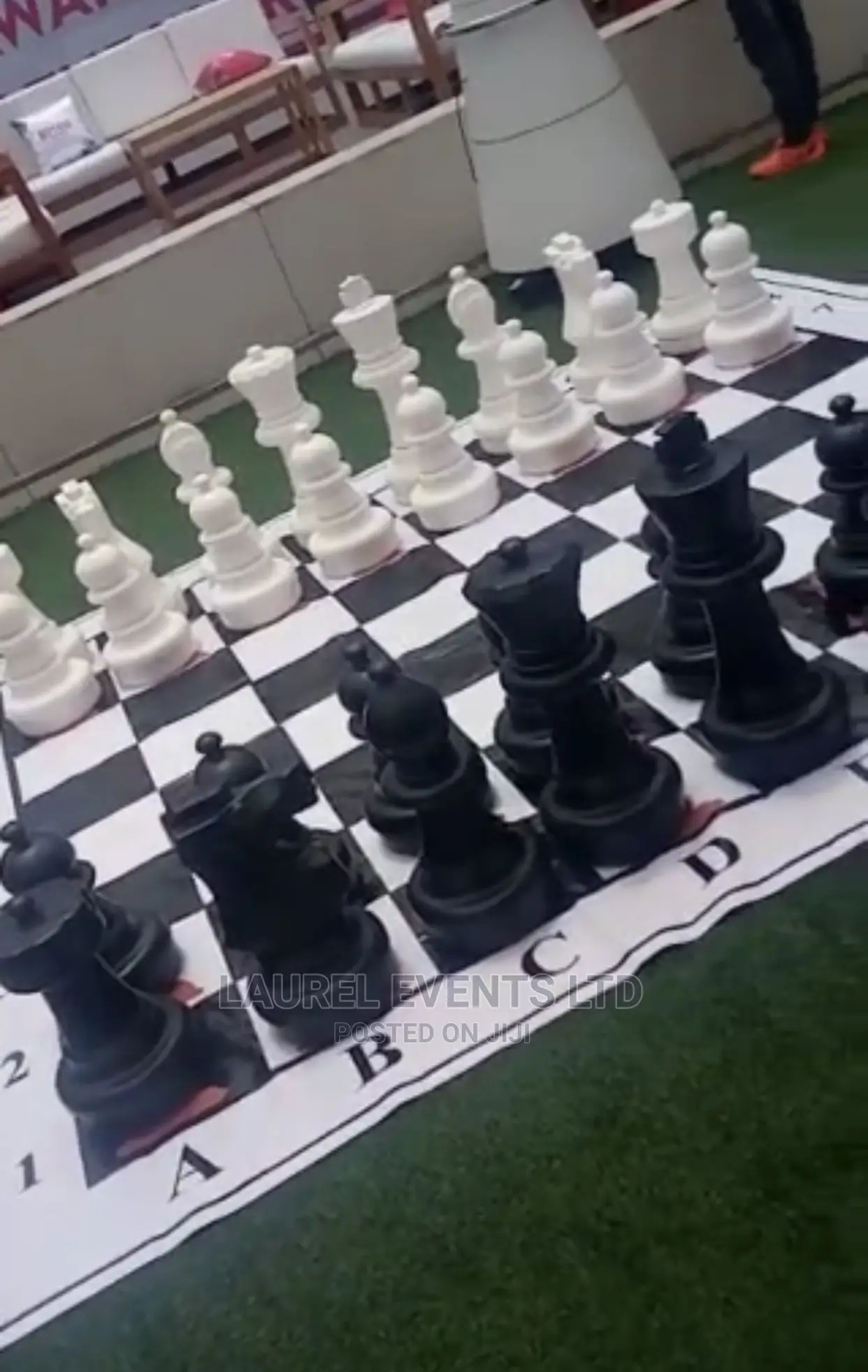 Giant Chess, X O, Connect 4, Snake Ladder Soccer Ring Toss