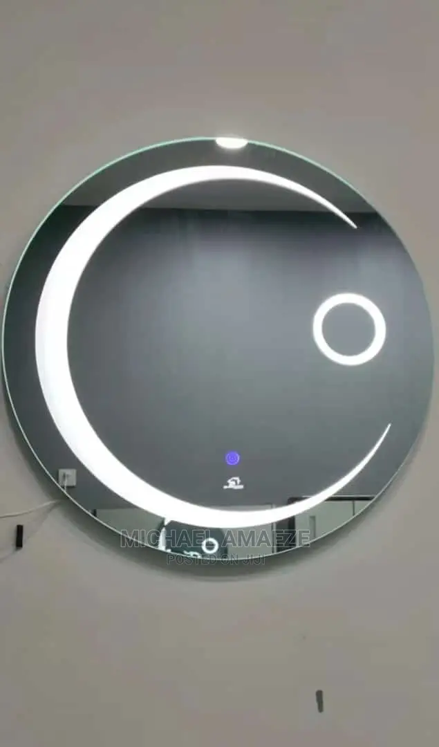 Half Moon LED Mirrors