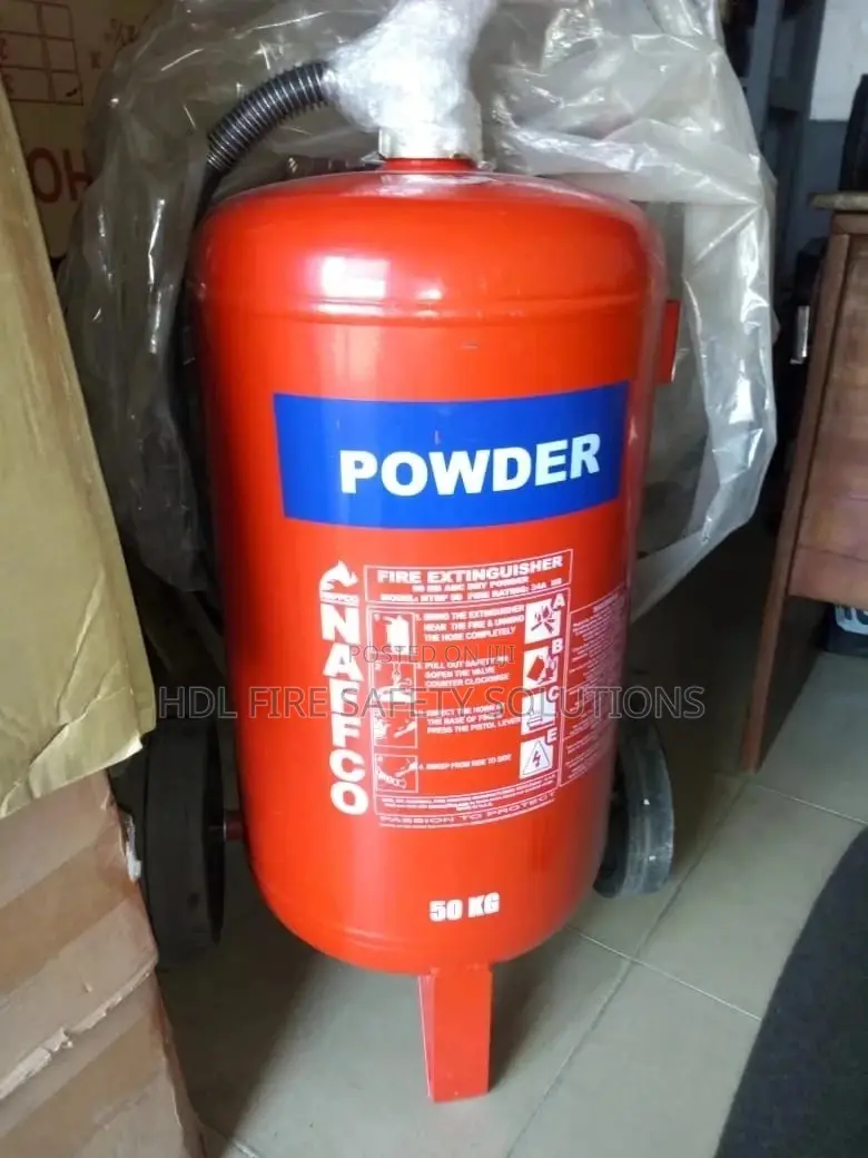 50kg Naffco Dry Chemical Powder Fire Extinguisher