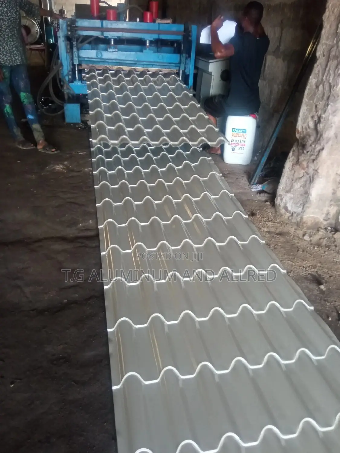 Metcopo and Step Tiles Design Roofing Sheet