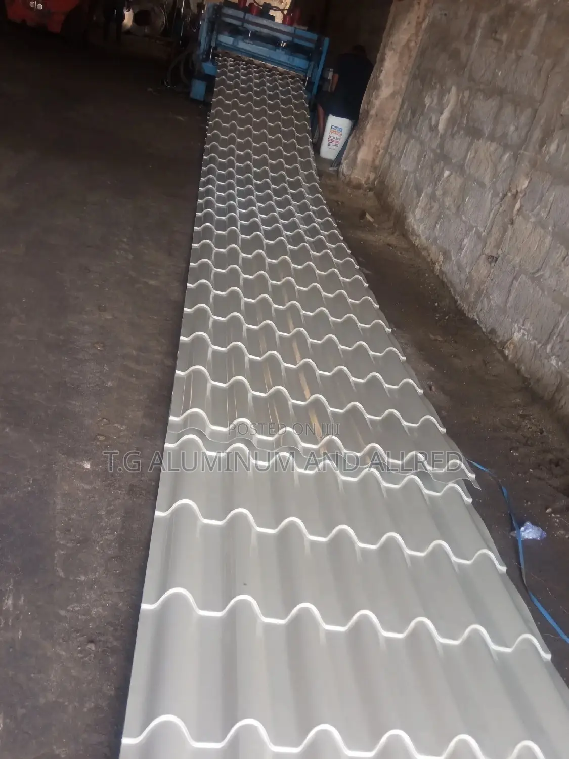 Metcopo and Step Tiles Design Roofing Sheet