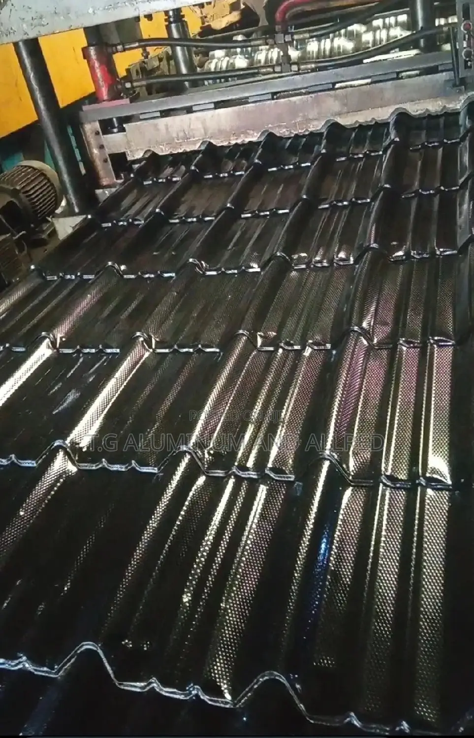 Metcopo and Step Tiles Design Roofing Sheet