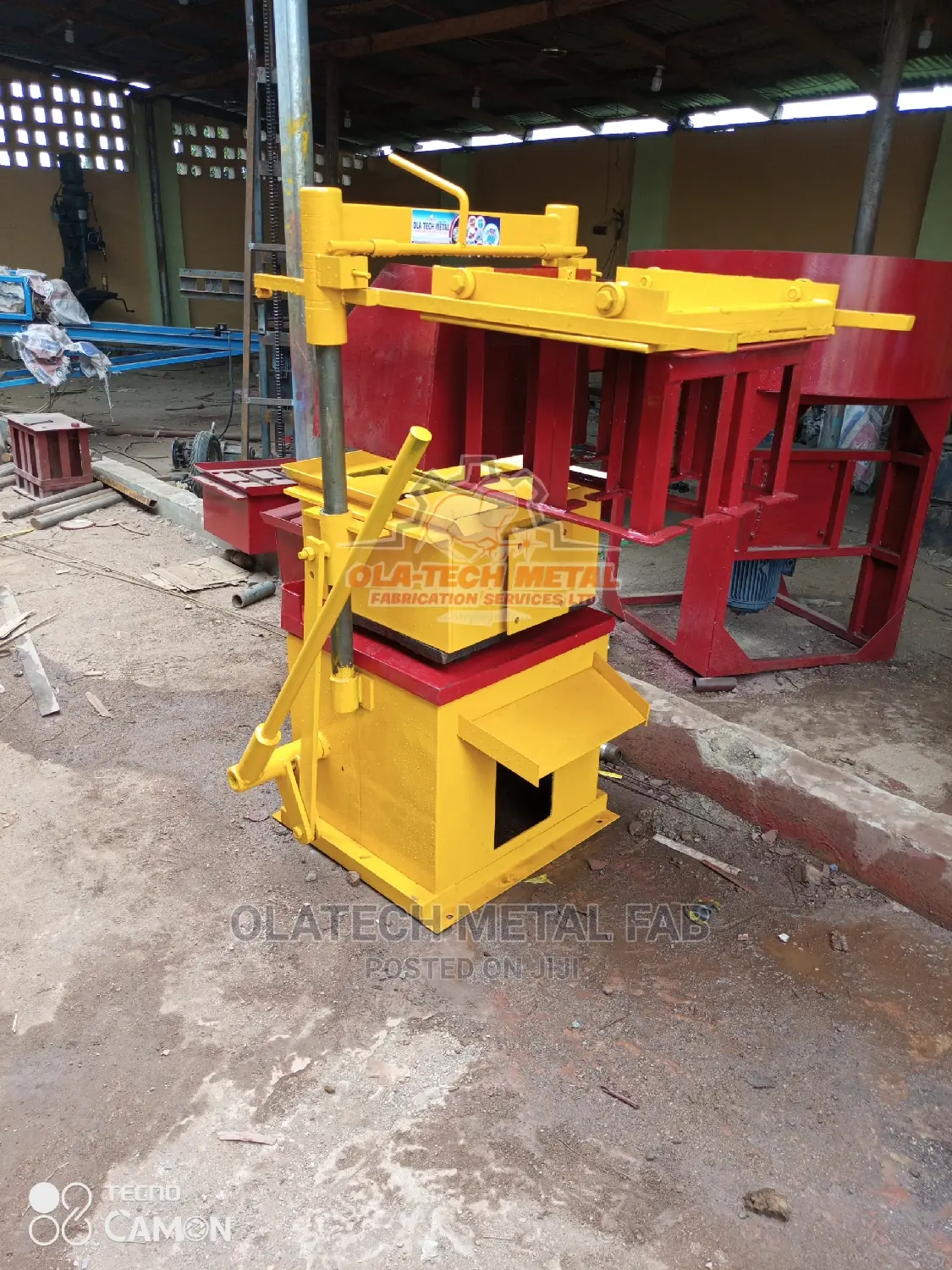 Electric Stationary Block Molding Machine